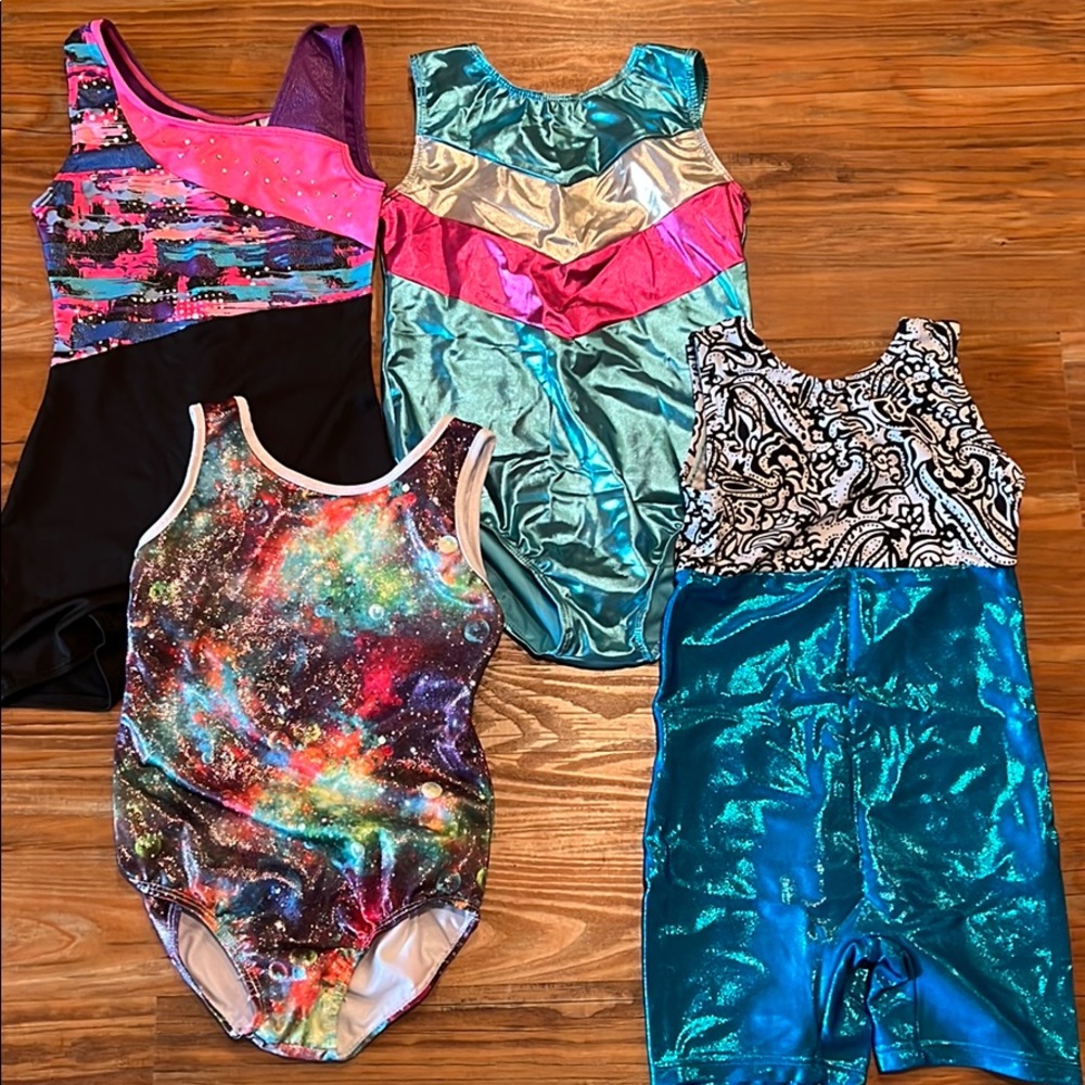 Gymnastics leotards
